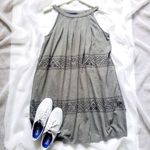 NWT Gap Sleeveless Embroidered Swing Dress